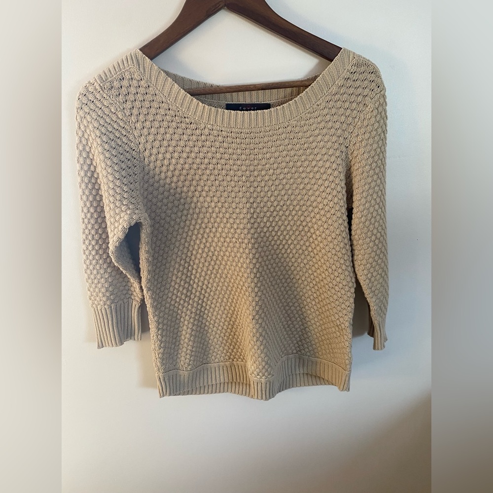 Fever beige sweater size S